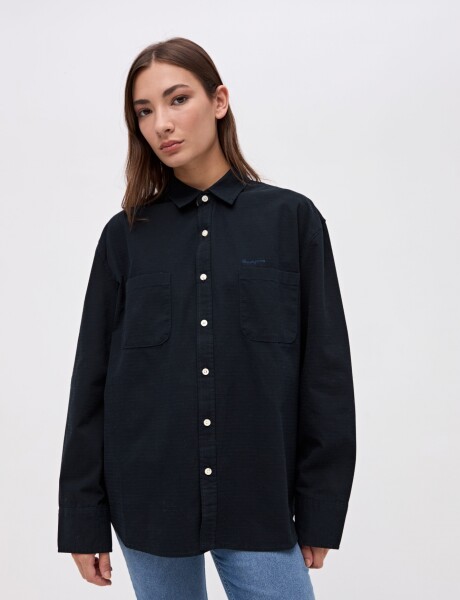 Sobrecamisa Dionne Azul noche