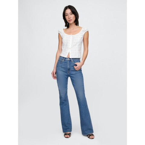 70S FLARE HR MED HERON MEDIUM WASH 30REG MEDIUM WASH