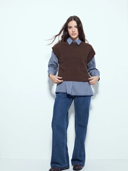 CHALECO P.CAKE ALCALA CHOCOLATE