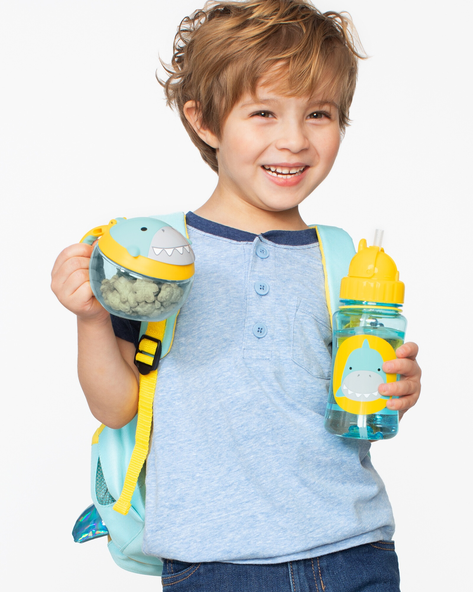 Tupper de Snack para niños Diseño Tiburón 0