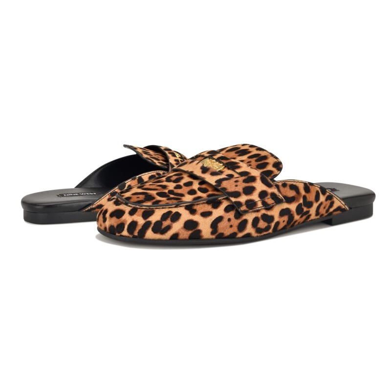 Mocasin Mule Evans5 Dark Natural Crocco