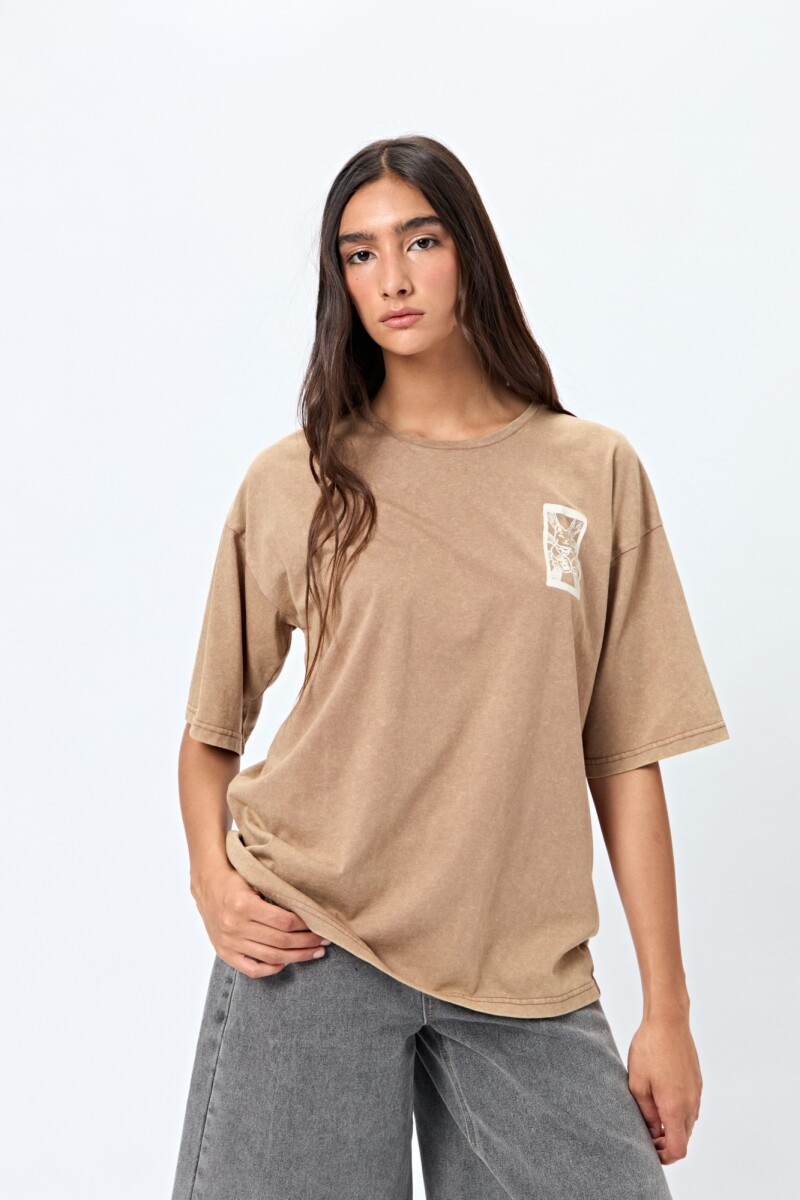 REMERA LUMITA Marron