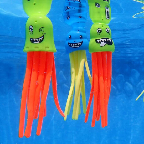 Set Juego Piscina Buceo Pulpos Sumergibles Pack X6 Set Juego Piscina Buceo Pulpos Sumergibles Pack X6