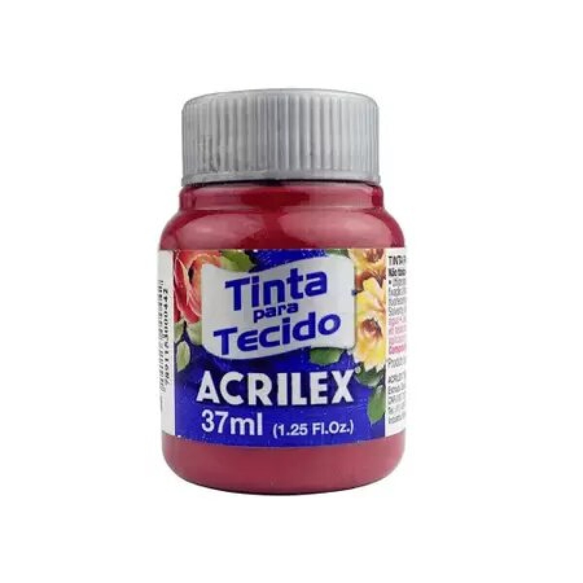 Pintura para Tela Acrilex Mate 37 ml (Tonos Rojos) - 588 Rojo Quemado 