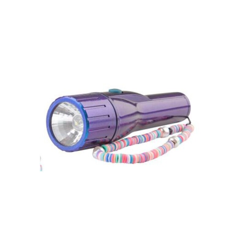 Linterna infantil con temporizador Tornasolada Violeta