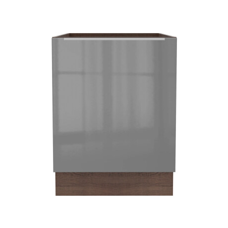 BAJO MESADA MDP-Y-VIDRIO GRIS LUX