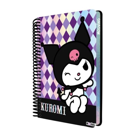 Cuaderno Mooving Carta 96 hojas Kuromi Nº1