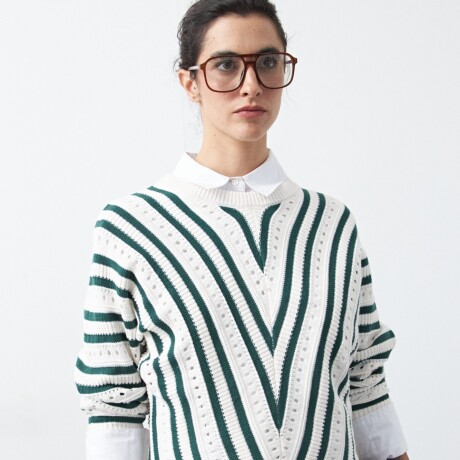 SWEATER COIMBRA Verde Botella