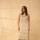 VESTIDO LAVANDA SS24 Crudo Y Beig