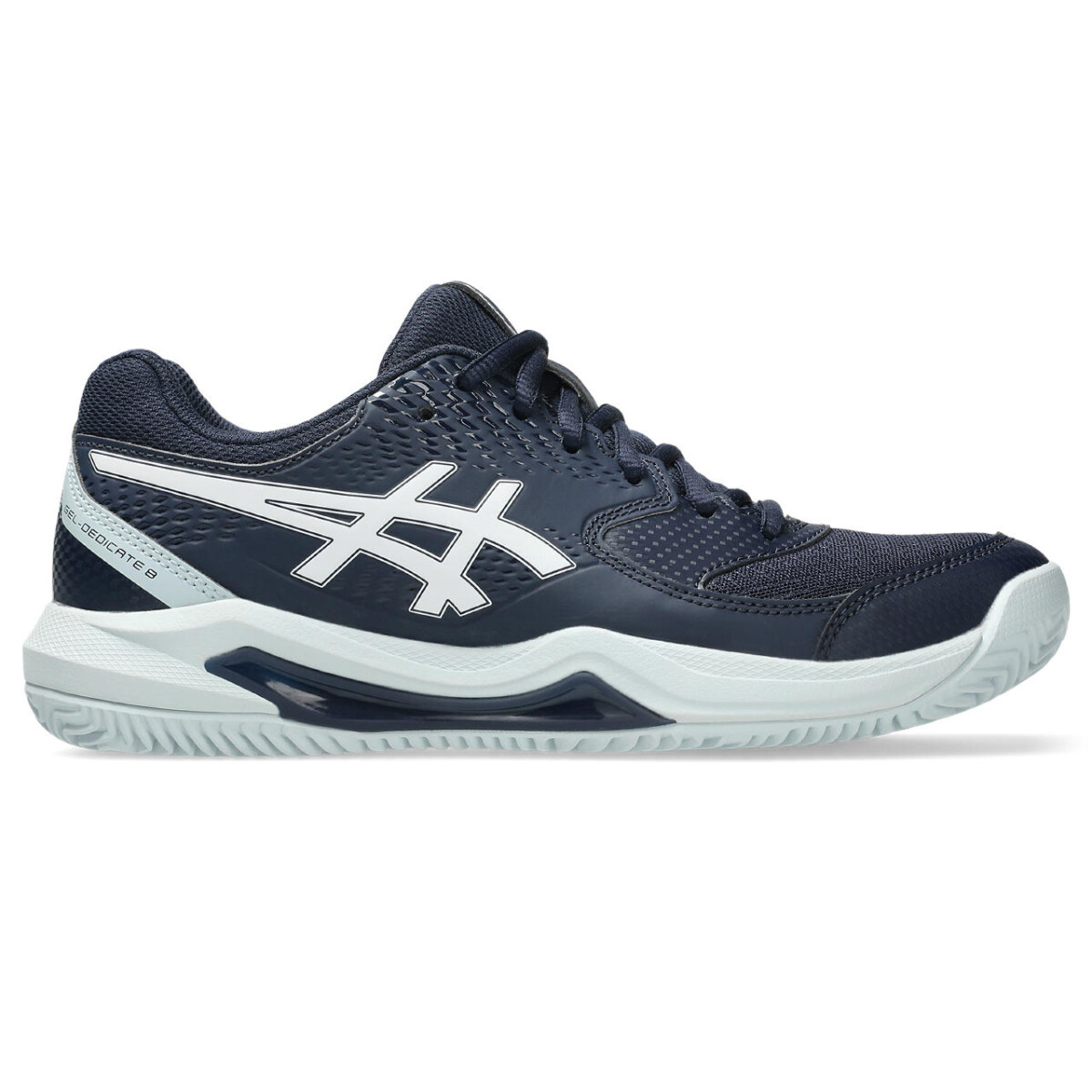 Zapatillas Tenis GEL-Dedicate 8 Clay Mujer - Midnight/white 