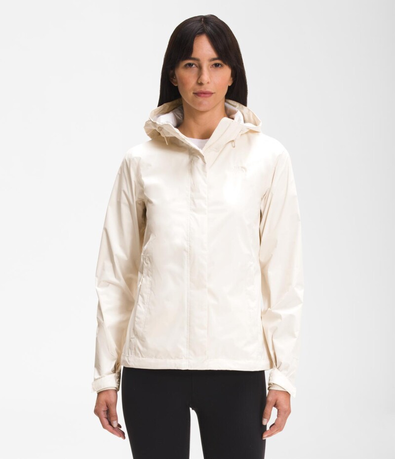 Campera Impermeable Venture mujer Gardenia White