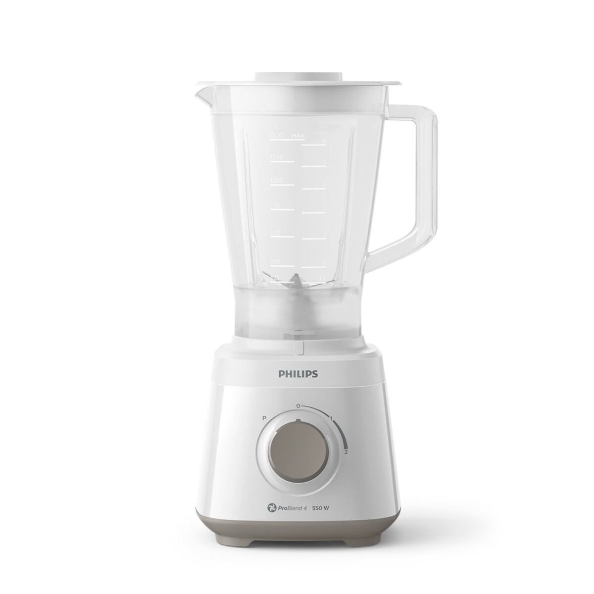 Licuadora PHILIPS 550 W Problend Jarra de Plástico 2L 2 Velocidades Hr2127/02 