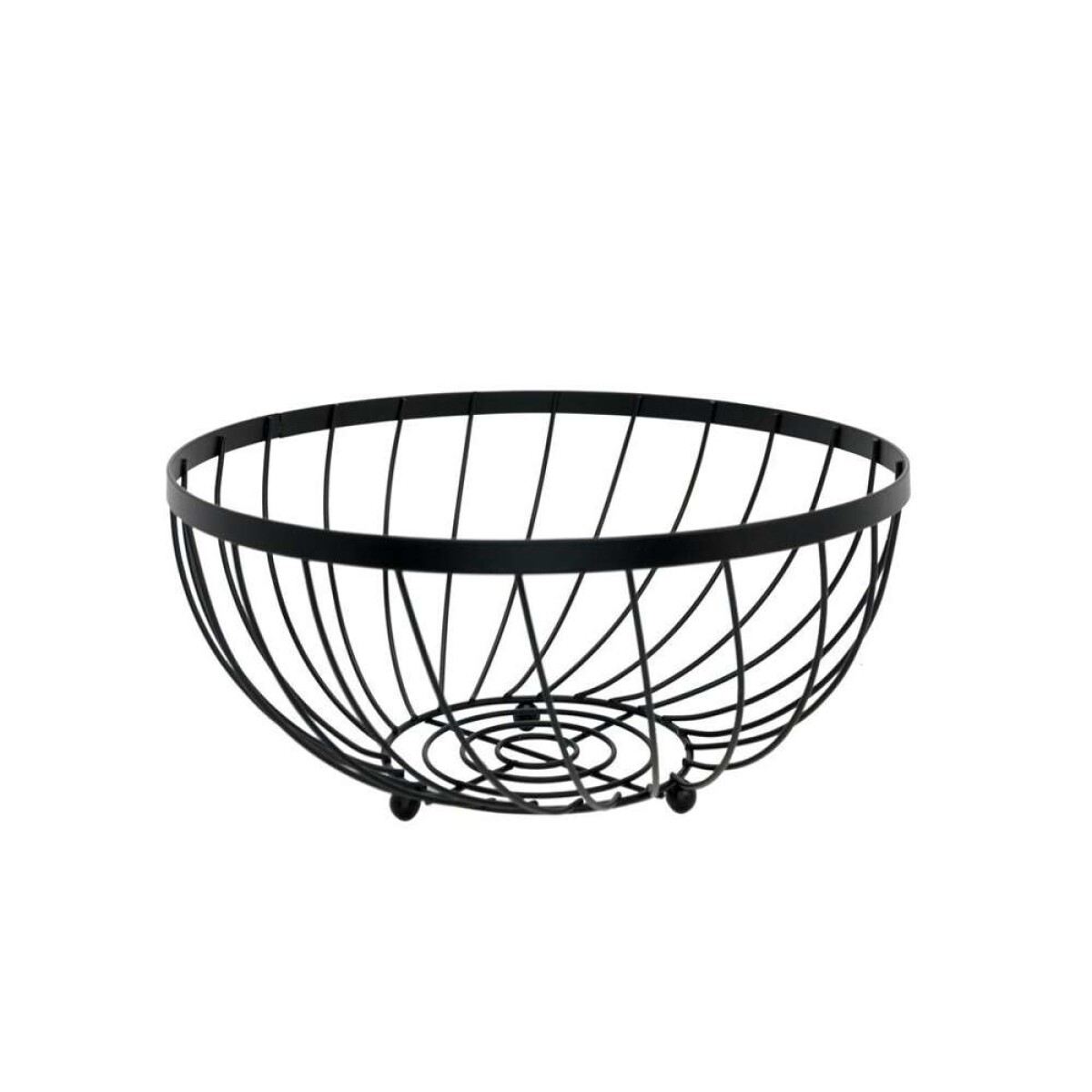 Frutero Metalico 13.8X30Cms - Negro 