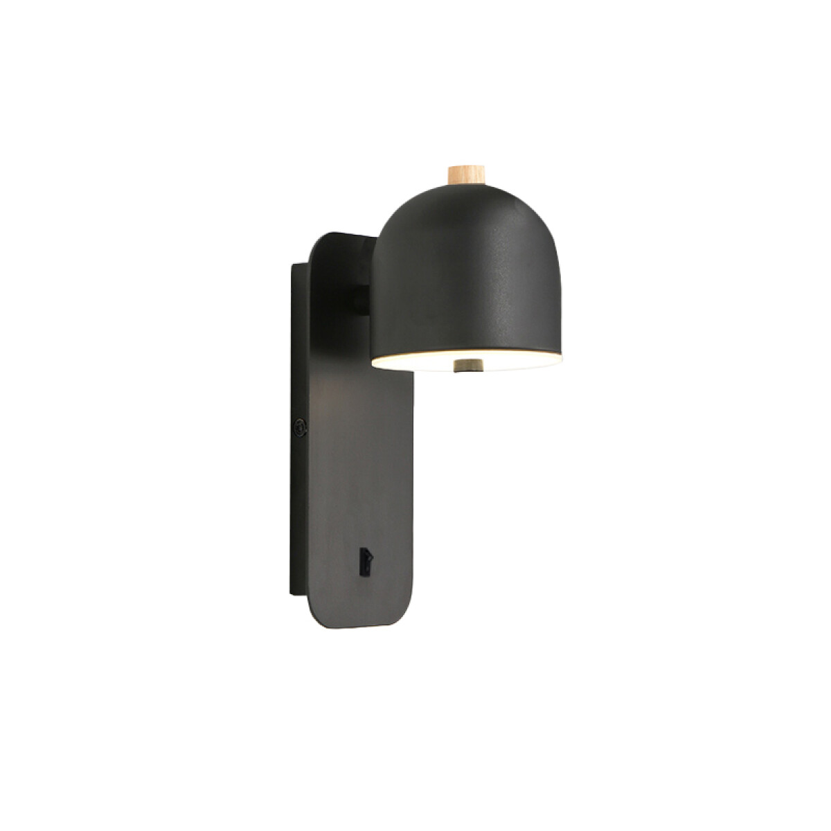 Luminaria de Pared Bolton Negra 