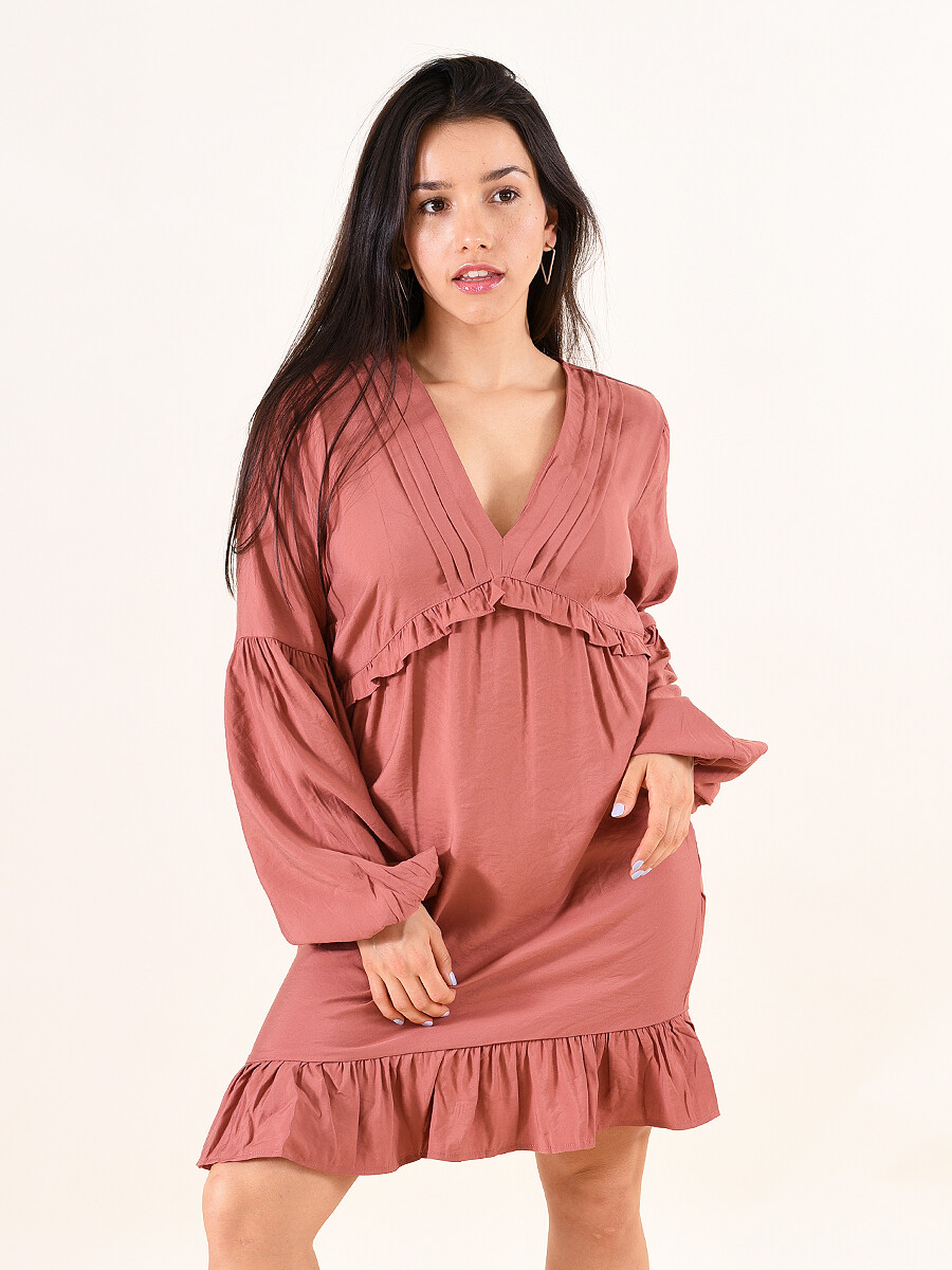 VESTIDO MARGARET - LADRILLO 