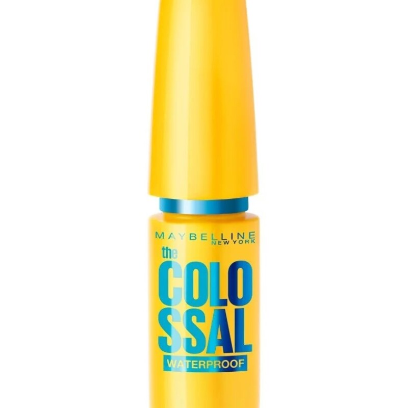 Máscara De Pestañas Maybelline The Colossal Volum' Express Waterproof Tono Negro Máscara De Pestañas Maybelline The Colossal Volum' Express Waterproof Tono Negro