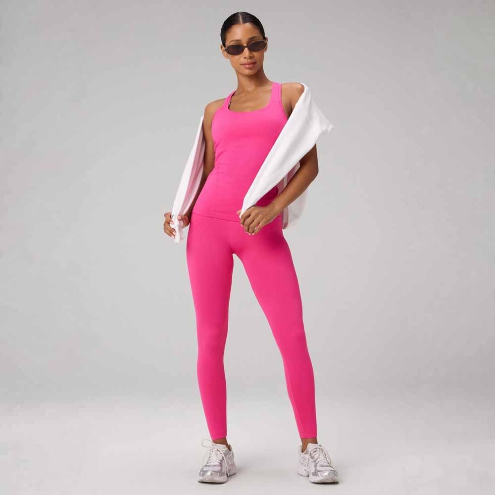Top Feather Tech+ Racerback Mujer Pink Crush