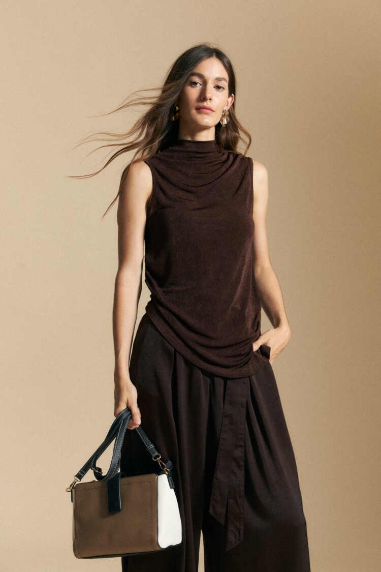 TOP MANDIE Chocolate