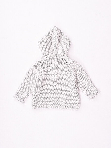 SACO TEJIDO GRIS