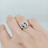 Anillo Profesión Escribano plata y oro, con onix Anillo Profesión Escribano plata y oro, con onix