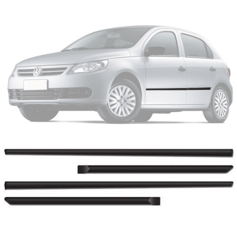 JUEGO DE MOLDURAS GOL G5 / G6 10/16 ANCHA Juego De Molduras Gol G5 / G6 10/16 Ancha