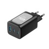 Cargador de carga rapida Havit UC260 EU USB tipo USB 3 en 1 C 65W Cargador de carga rapida Havit UC260 EU USB tipo USB 3 en 1 C 65W