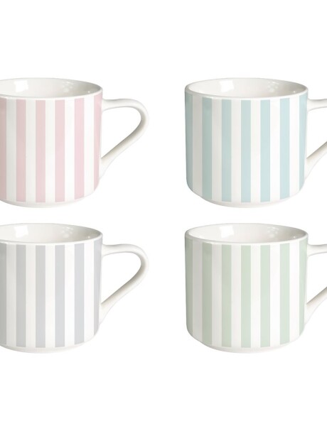 MUG BAJO 350ML LINEAS VERTICALES MUG BAJO 350ML LINEAS VERTICALES