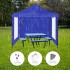 Gazebo Plegable con Paredes y Ventanas 3x3 Para Playa o Jardín Autoarmable Color Azul Gazebo Plegable 3x3 M Autoarmable Ventanas Jardin Toldo Uv Color Azul