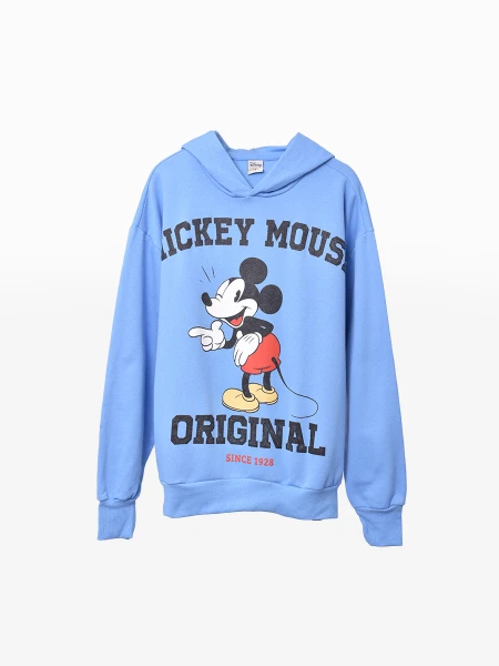 HOODIE WALT DISNEY AZUL PIEDRA