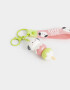 Llavero Lúdico Llavero Y Charm Perrito Helado - Combinacion Multicolor