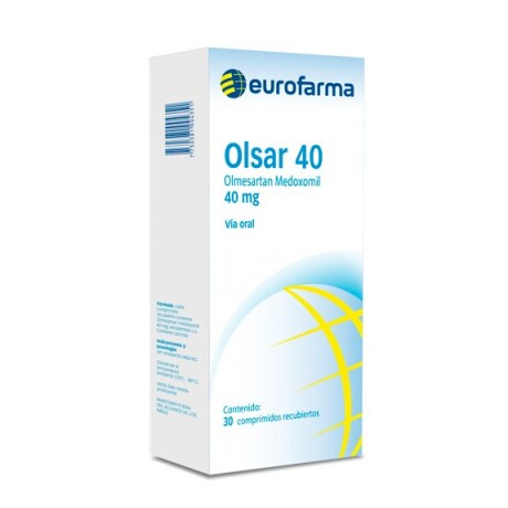 Olsar 40mg 30 Comprimidos Olsar 40mg 30 Comprimidos
