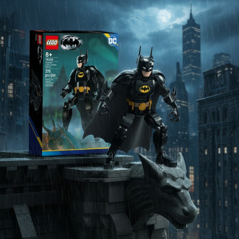 Lego Dc Super Heroes Batman Pelicula 1989 Figura Lego Dc Super Heroes Batman Pelicula 1989 Figura