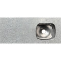 MESADA DE GRANITO GRIS MARA 122X52 CM CON PILETA DERECHA SIN HUECO PARA GRIFERÍA Mesada De Granito Gris Mara 122x52 Cm Con Pileta Derecha Sin Hueco Para Grifería