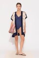 PONCHO MARBELLA Camel
