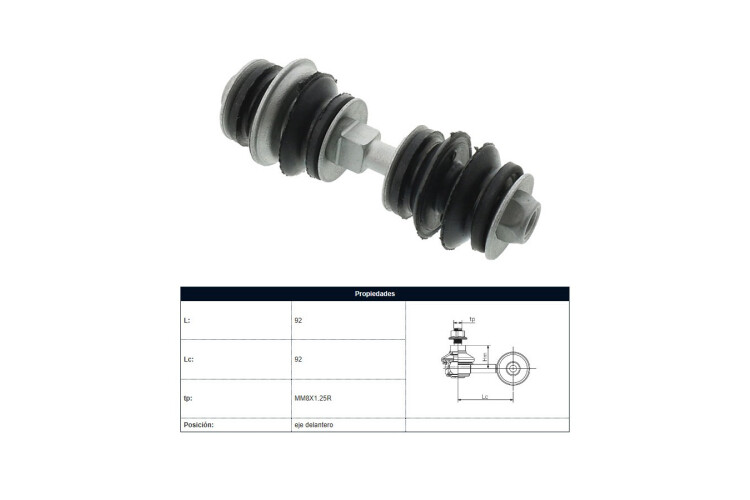 Bieleta Byd F0 Gli Citroen C1 Faw V5 Jac J2 Peug 108/107 Toyota Yaris/Etios 99-25 Der/Izq Bieleta Byd F0 Gli Citroen C1 Faw V5 Jac J2 Peug 108/107 Toyota Yaris/Etios 99-25 Der/Izq