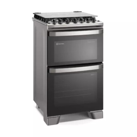 Cocina Elextrolux FE4DC 4H 2Hornos Inox Cocina Elextrolux FE4DC 4H 2Hornos Inox