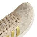 Championes de Mujer Adidas Lite Racer 4.0 Beige - Dorado