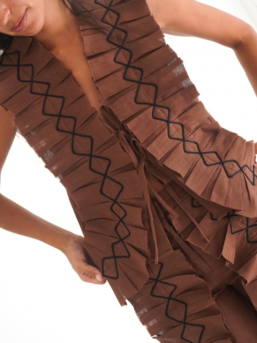 Dancing Queen top - Chocolate 