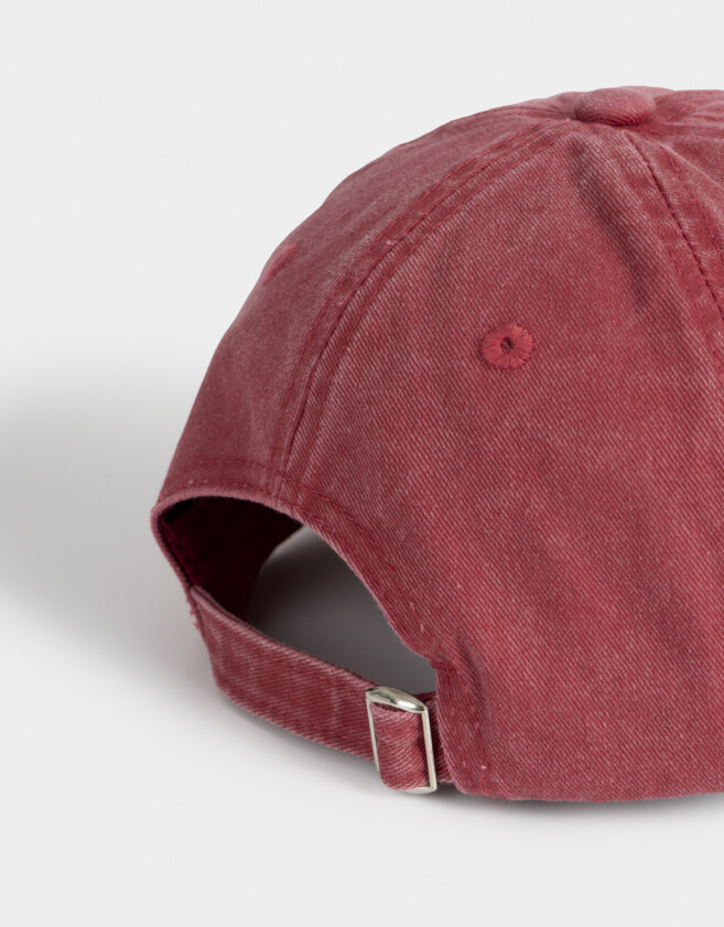 Caps Gorra Bordada Trébol - Rojo Medio