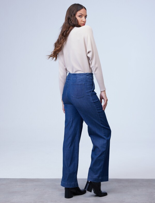 Pantalon Tencel Wide JEAN