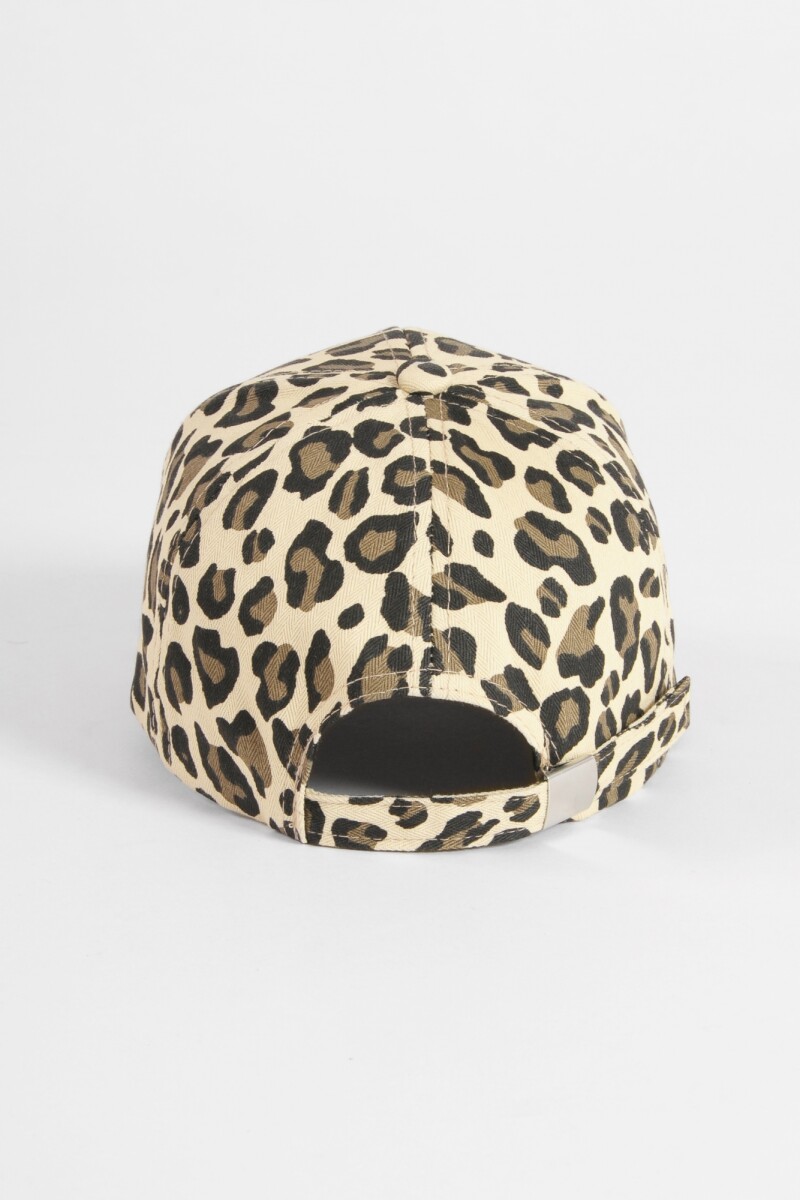 Cap animal print animal print