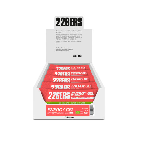 Pack 30 geles - Strawberry/Banana No Caffeine Strawberry/banana