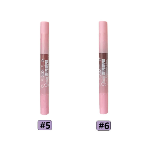 SAS Voluminizador brillo de labios con color 6 tonos Sas Voluminizador Brillo De Labios Con Color 6 Tonos