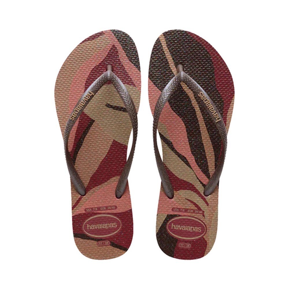 Sandalias Havaianas Slim Palette Glow Mujer Amaranto