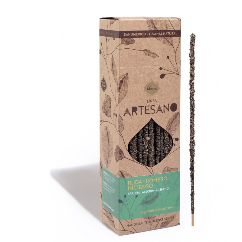 INCIENSO ARTESANO SAGRADA MADRE X30 Ruda/romero/incienso