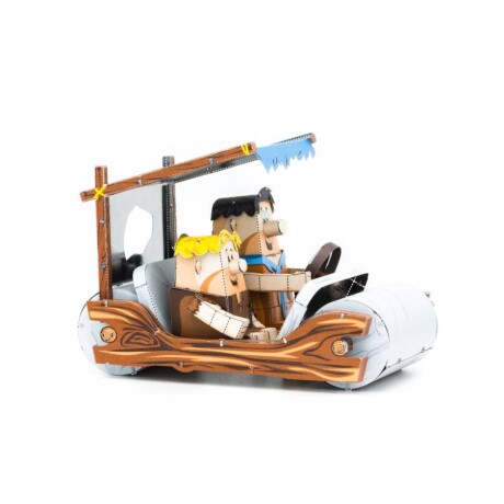 Model Kit Metalico - Metal Earth Premium Series - The Flintstones Car Picapiedras Model Kit Metalico - Metal Earth Premium Series - The Flintstones Car Picapiedras