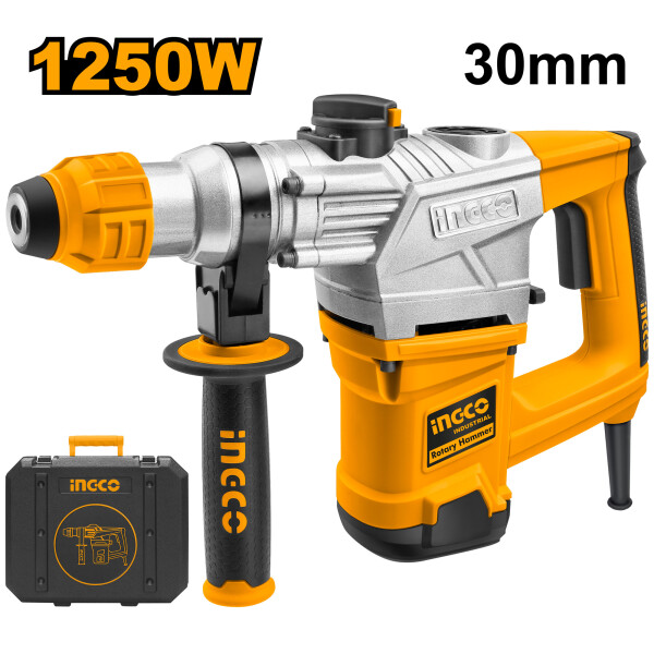 ROTOMARTILLO INGCO RH12008 SDS PLUS 1200W 850RPM 5 JOULE ROTOMARTILLO INGCO RH12008 SDS PLUS 1200W 850RPM 5 JOULE