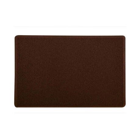 FELPUDO VINIL SILVER MARRON 10MM 60X40 CM KAPAZI N/a