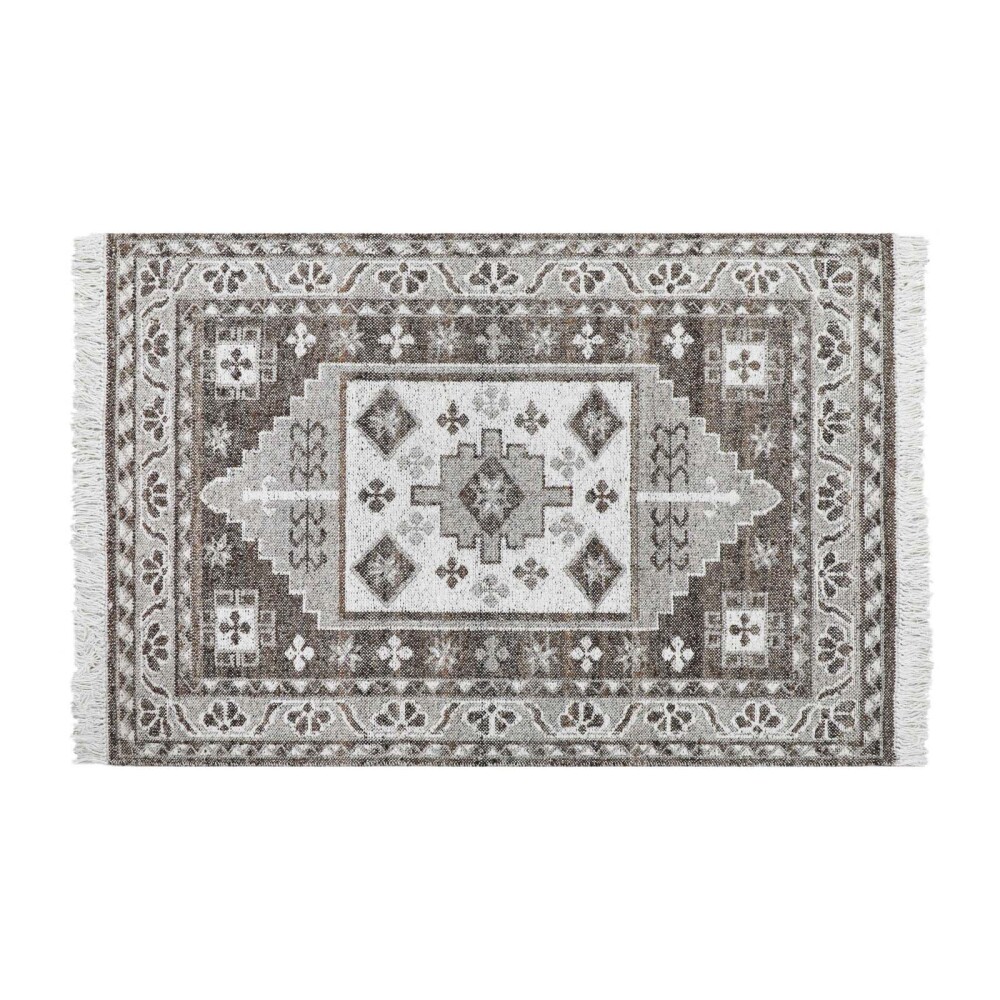 ALFOMBRA LANA-Y-POLIESTER MARRON ROSENT II