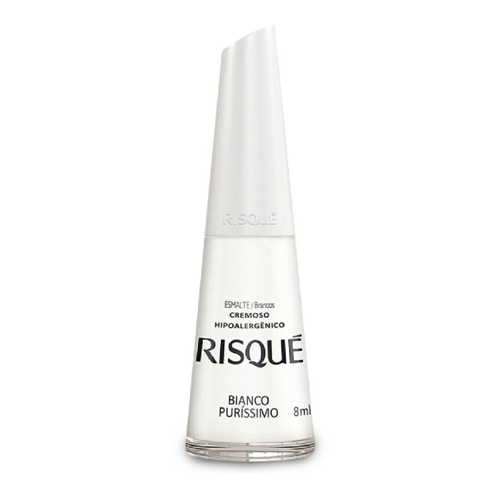 RISQUE ESMALTE DE UÃ‘AS BIANCO X 8 ML. única